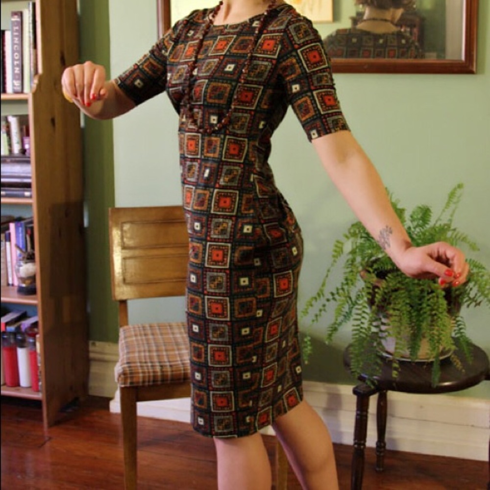 Beautiful bold print dress
